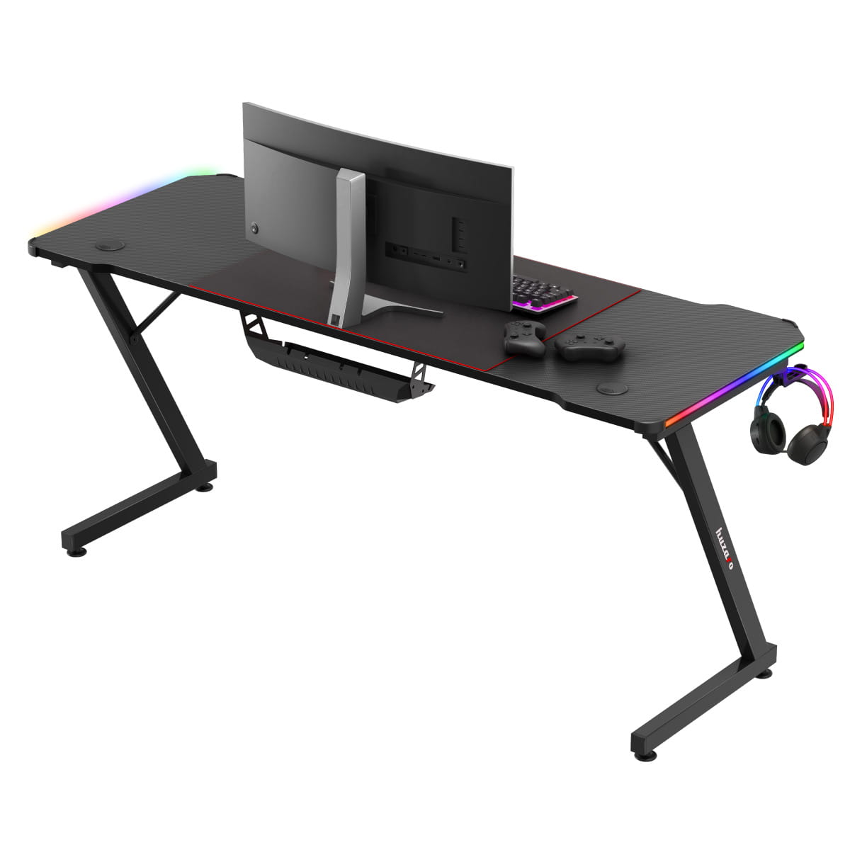 Huzaro Hero 4.8 Gaming-Schreibtisch RGB LED