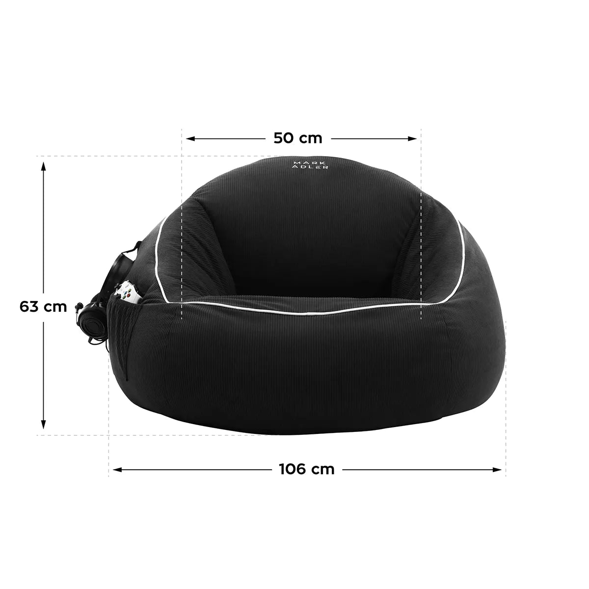 Mark Adler Comfy Gaming-Pouf