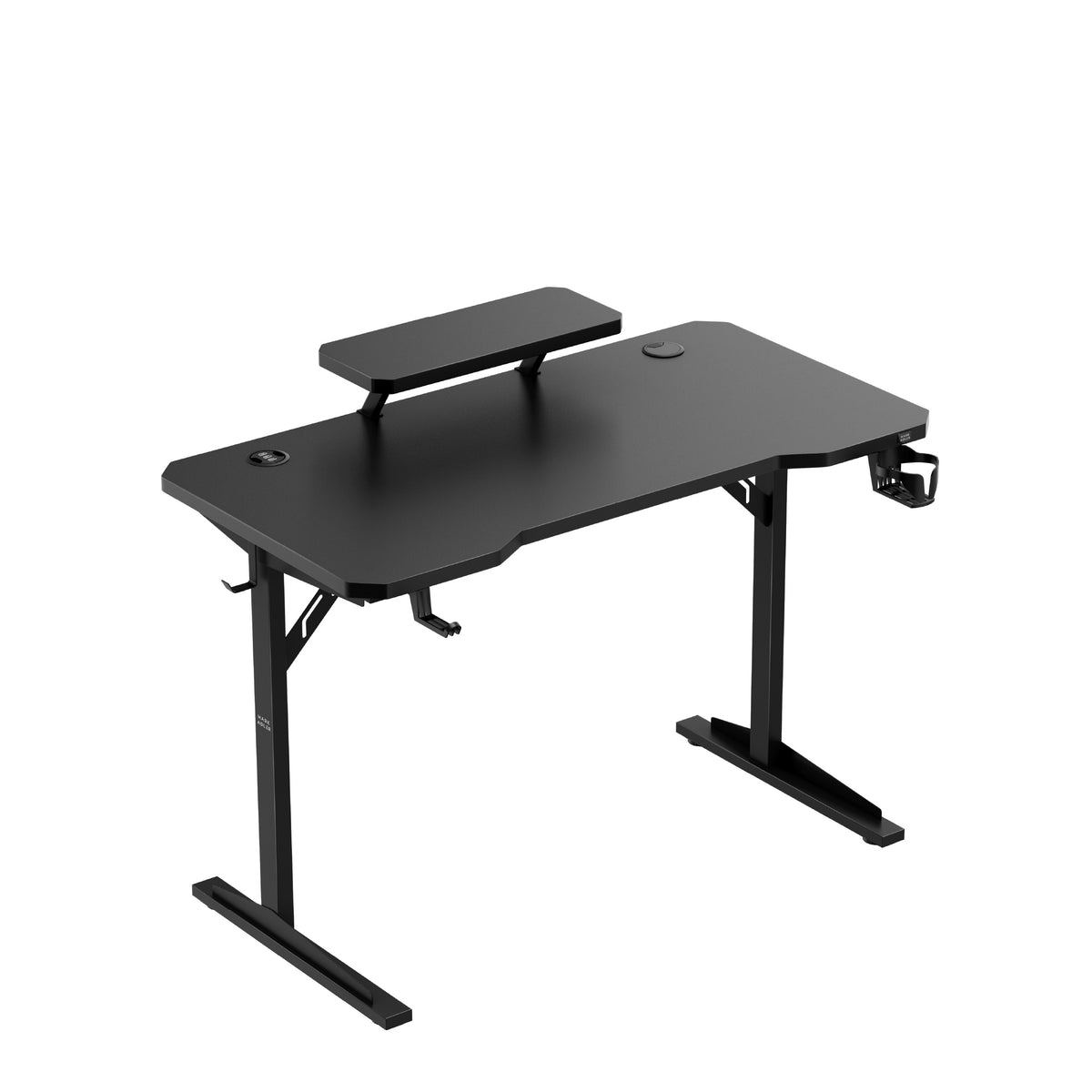 Computerschreibtisch mit Regal Mark Adler Leader 5.1 Black 115 cm