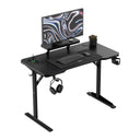 Computerschreibtisch mit Regal Mark Adler Leader 5.1 Black 115 cm
