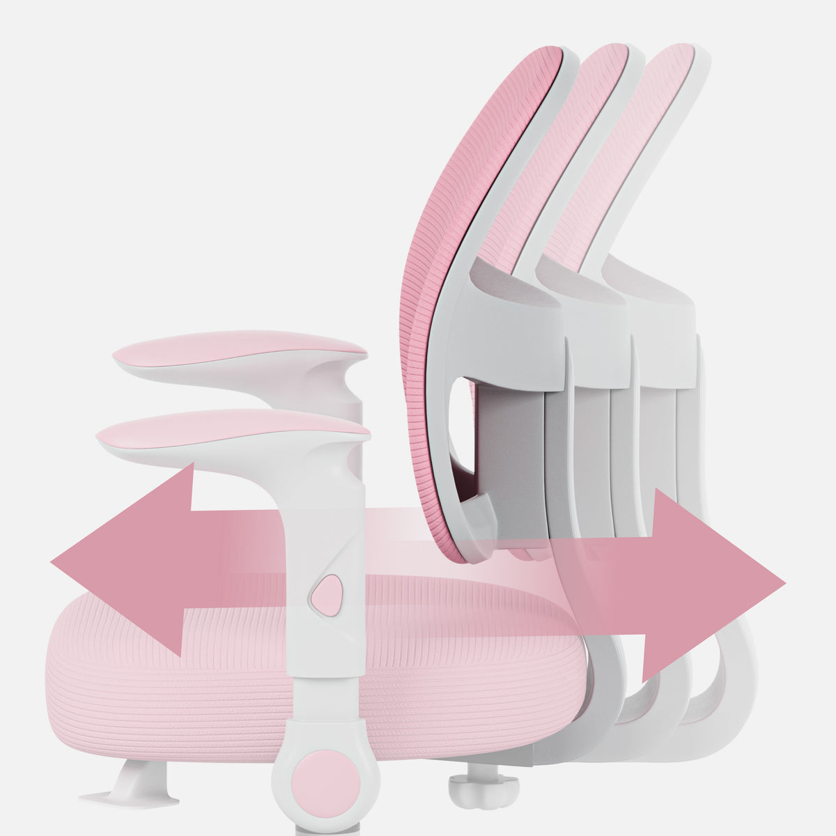 Mark Adler JUNIOR 5.0 Rosa Drehstuhl 