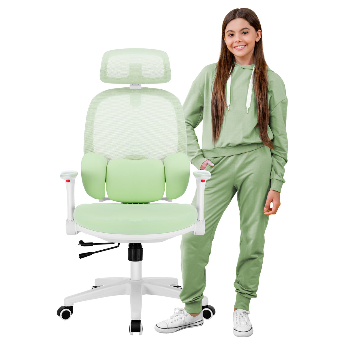 Mark Adler Junior 6.3 Grün ergonomischer Kinderstuhl