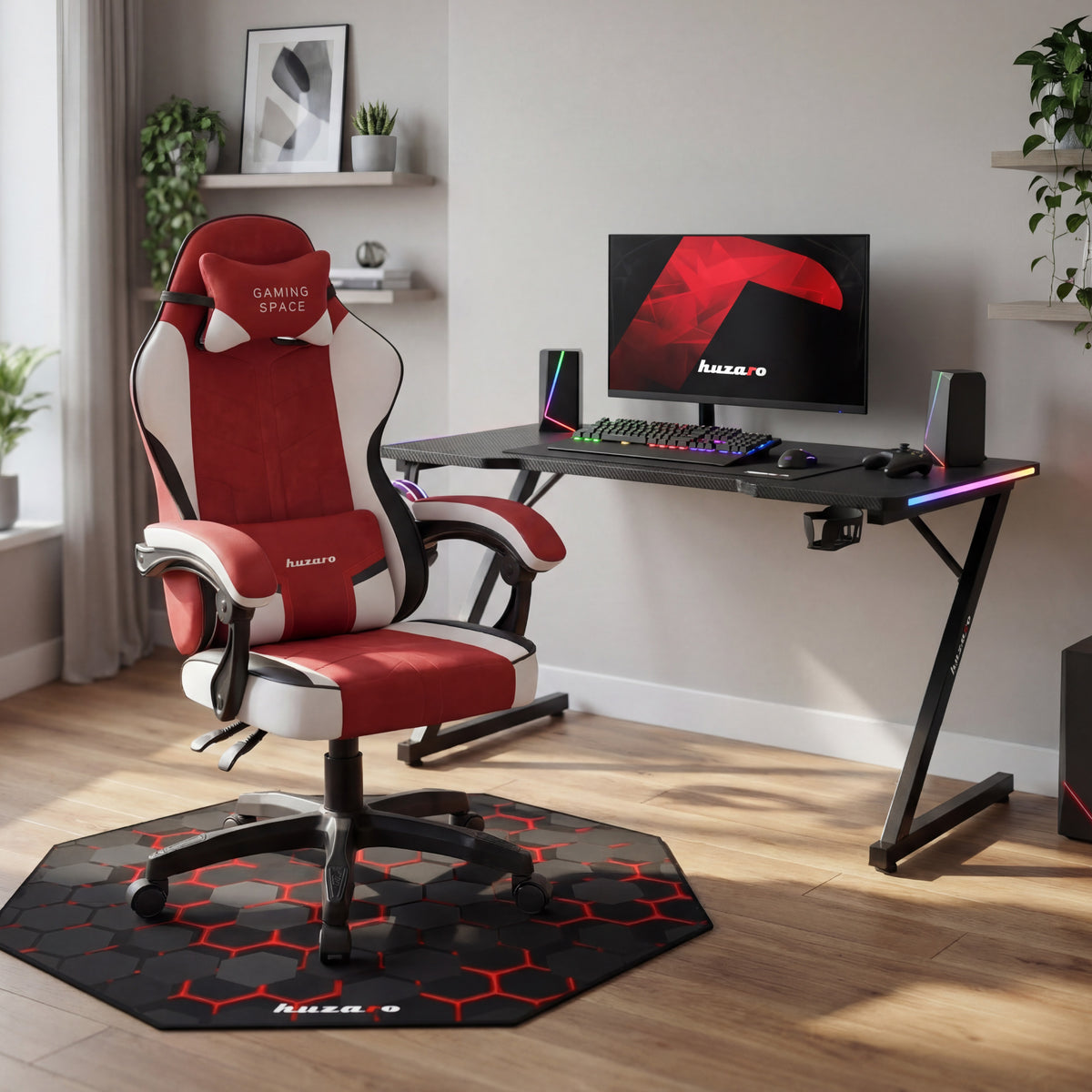 Gaming-Sesselunterlage Huzaro FloorMat 2.0