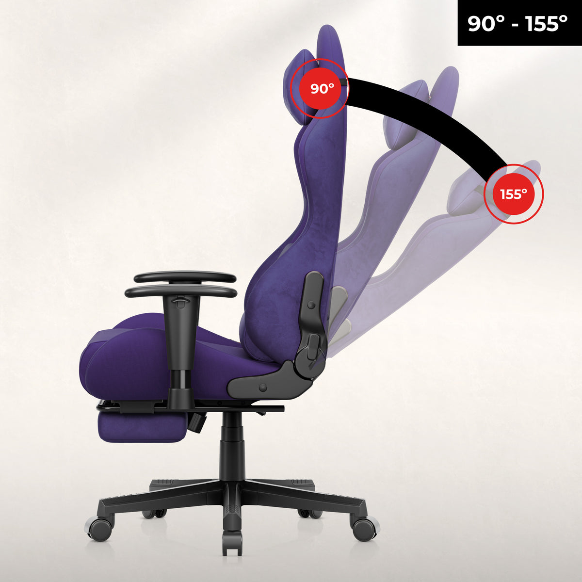 Huzaro Force 5.7 Lila Gaming-Stuhl