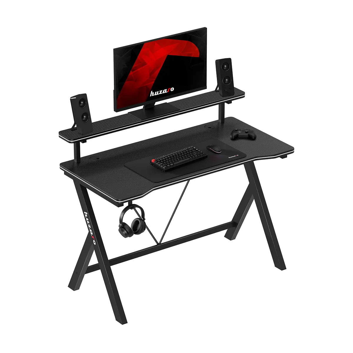 Huzaro Hero 1.9 Gaming-Schreibtisch Schwarz