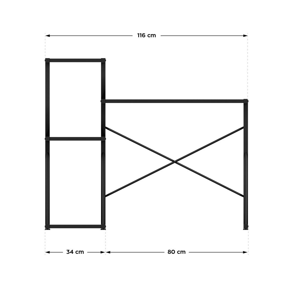 Mark Adler Leader 3.5 Schwarz Schreibtisch