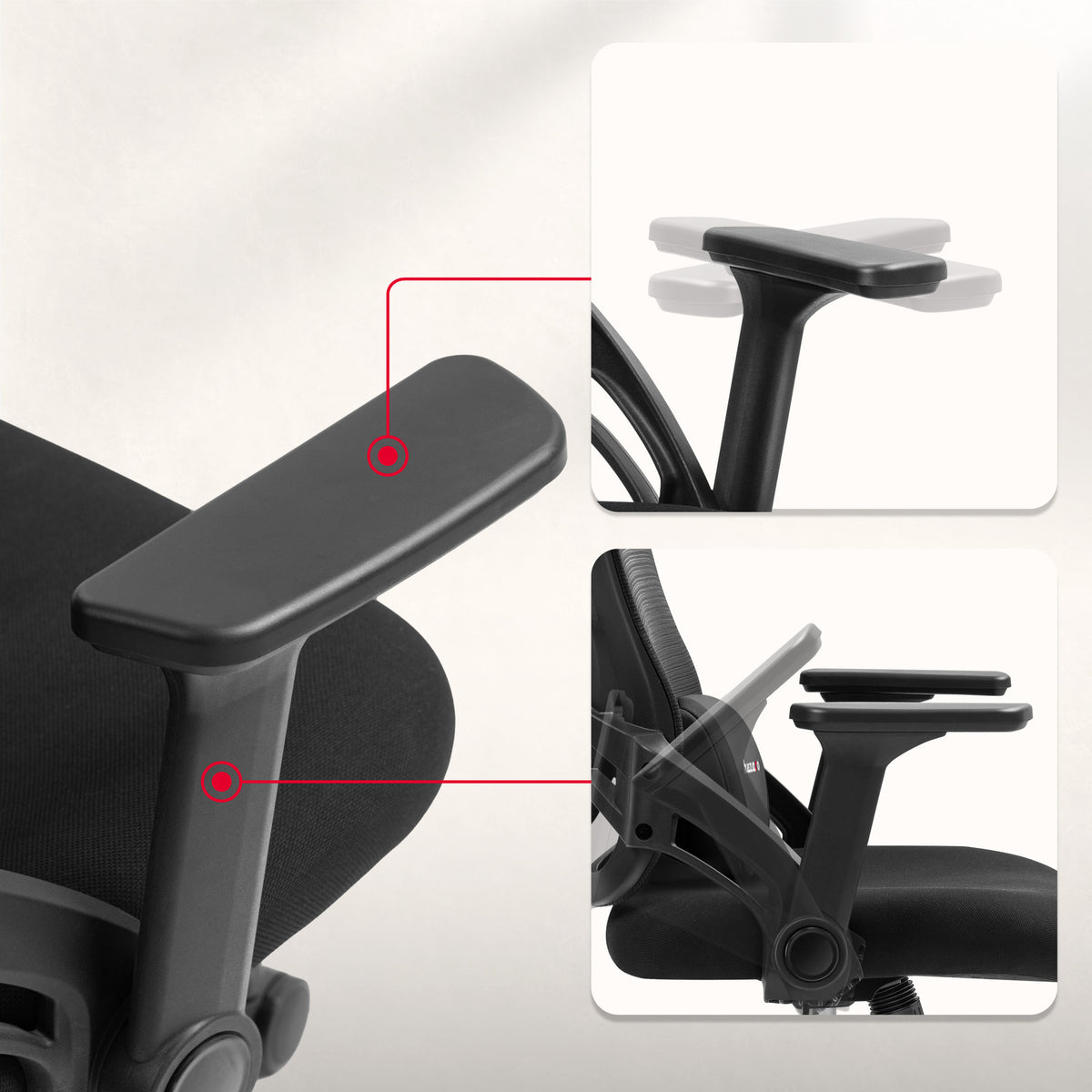 Huzaro Combat 2.7 Gaming-Stuhl Black