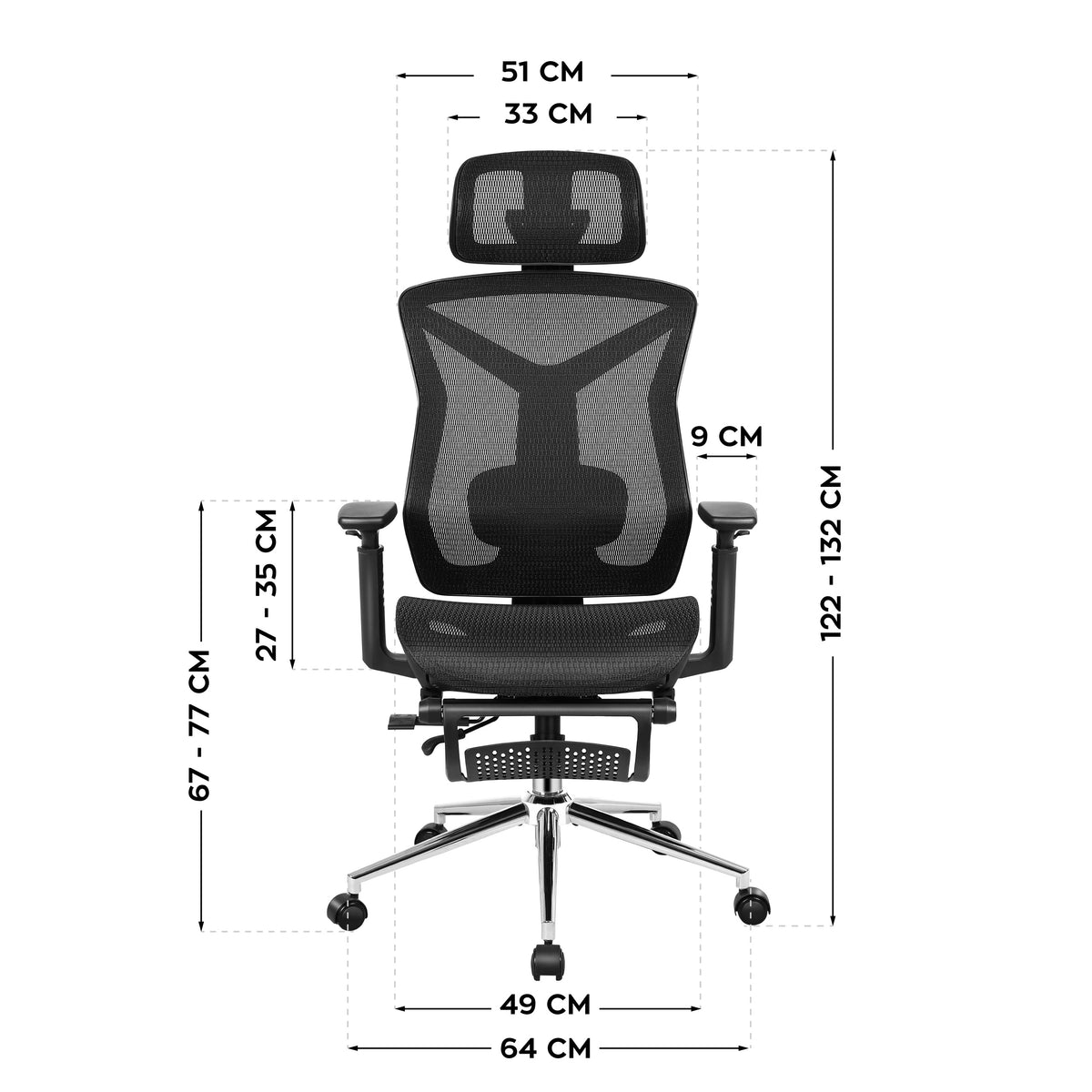 Mark Adler Expert 5.7 Schwarz Bürostuhl