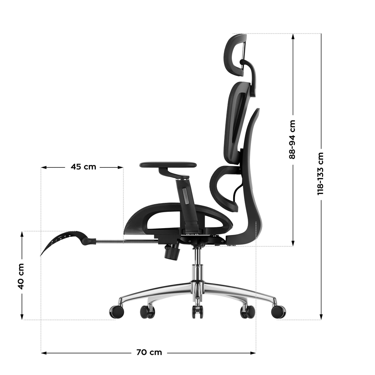 Mark Adler Expert 7.9 Schwarz Ergonomischer Bürostuhl