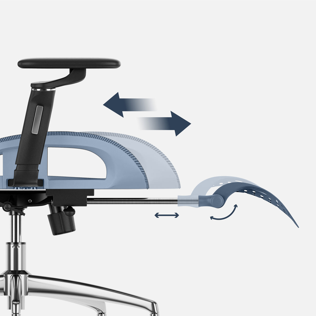 Mark Adler Expert 7.9 Schwarz Ergonomischer Bürostuhl