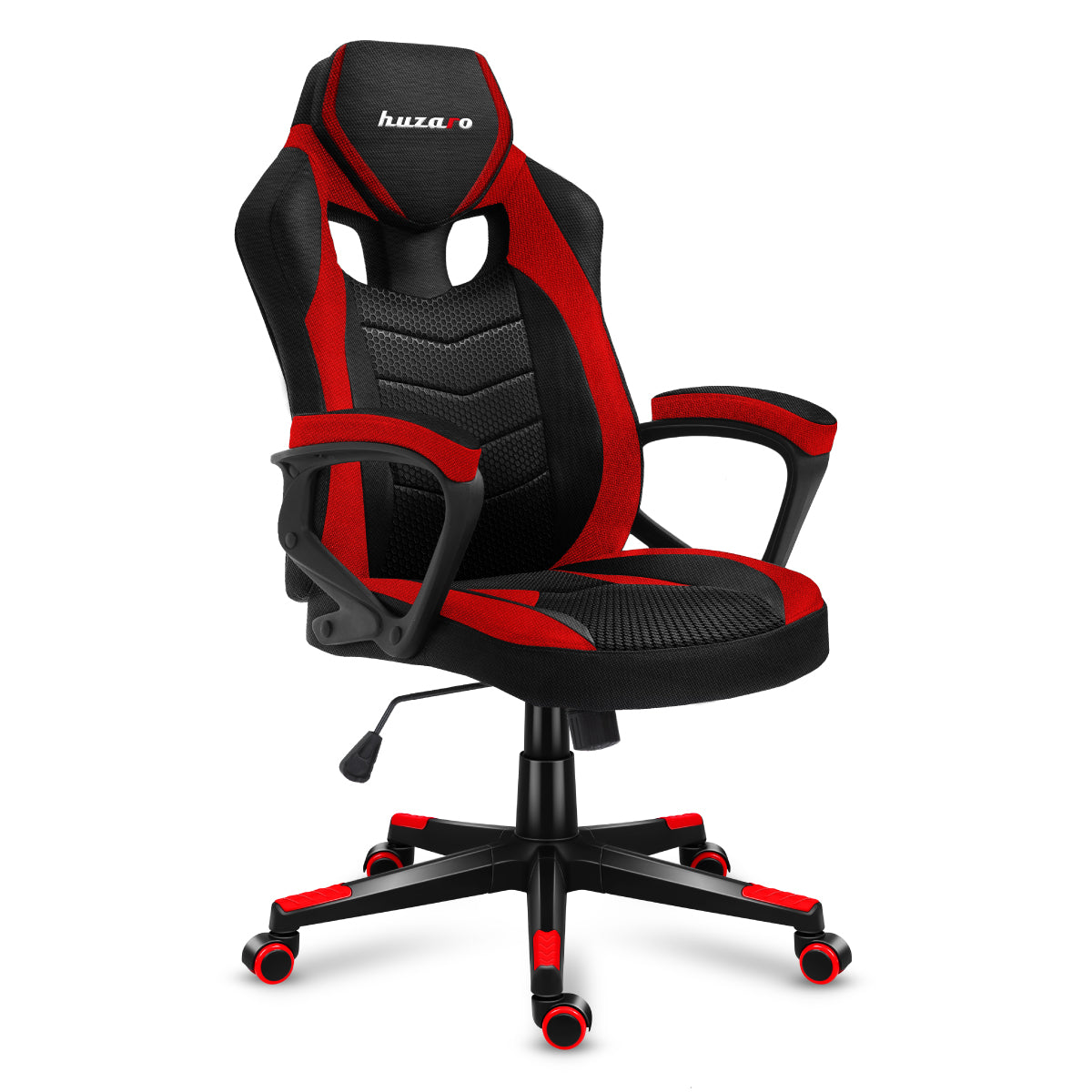 HUZARO FORCE 2.5 Rot Mesh Gaming-Stuhl