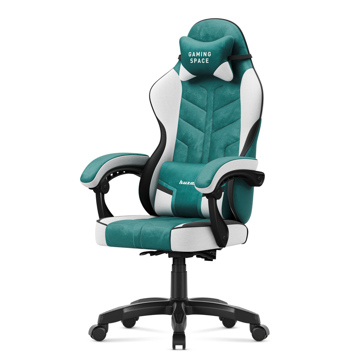 Gaming-Sessel aus Velours Huzaro Force 2.7 Green