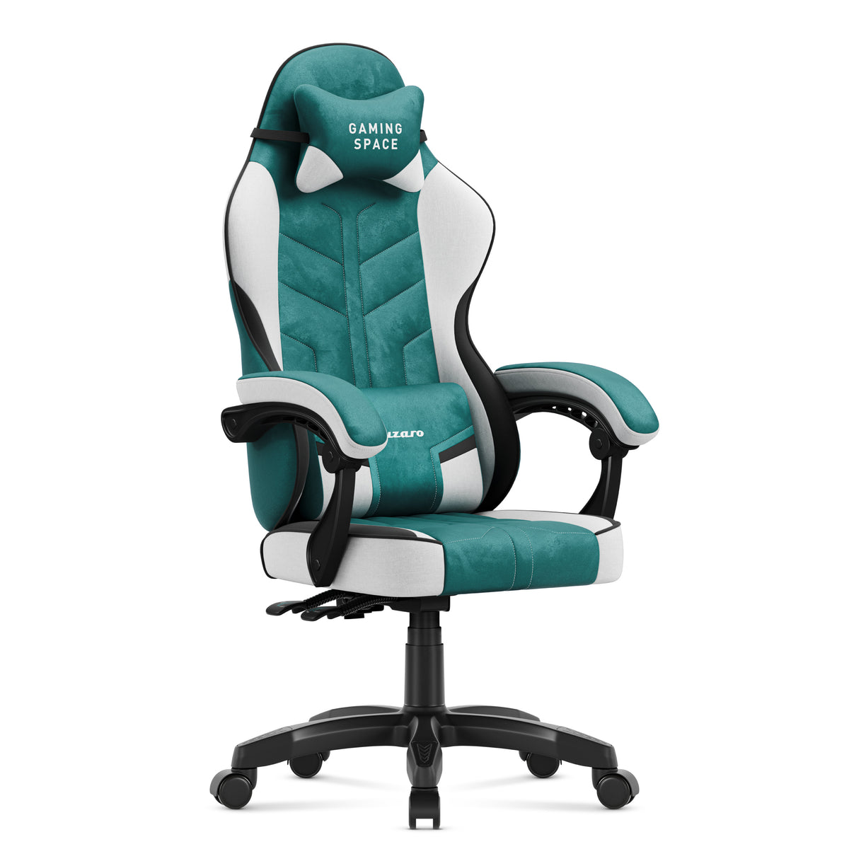 Gaming-Sessel aus Velours Huzaro Force 2.7 Green