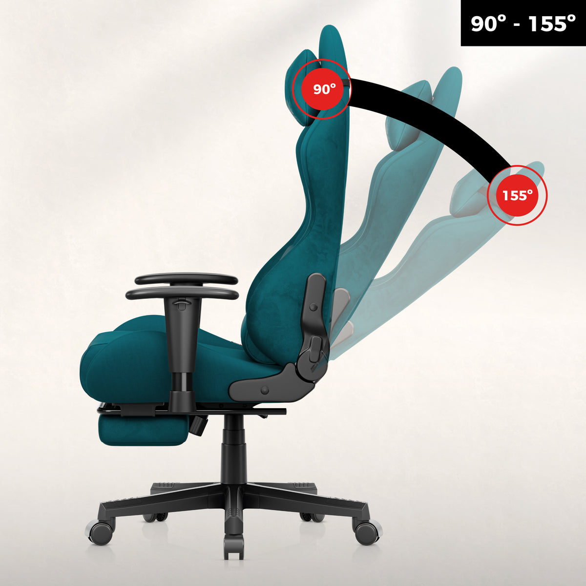 Huzaro Force 5.7 Gaming-Stuhl in Teal