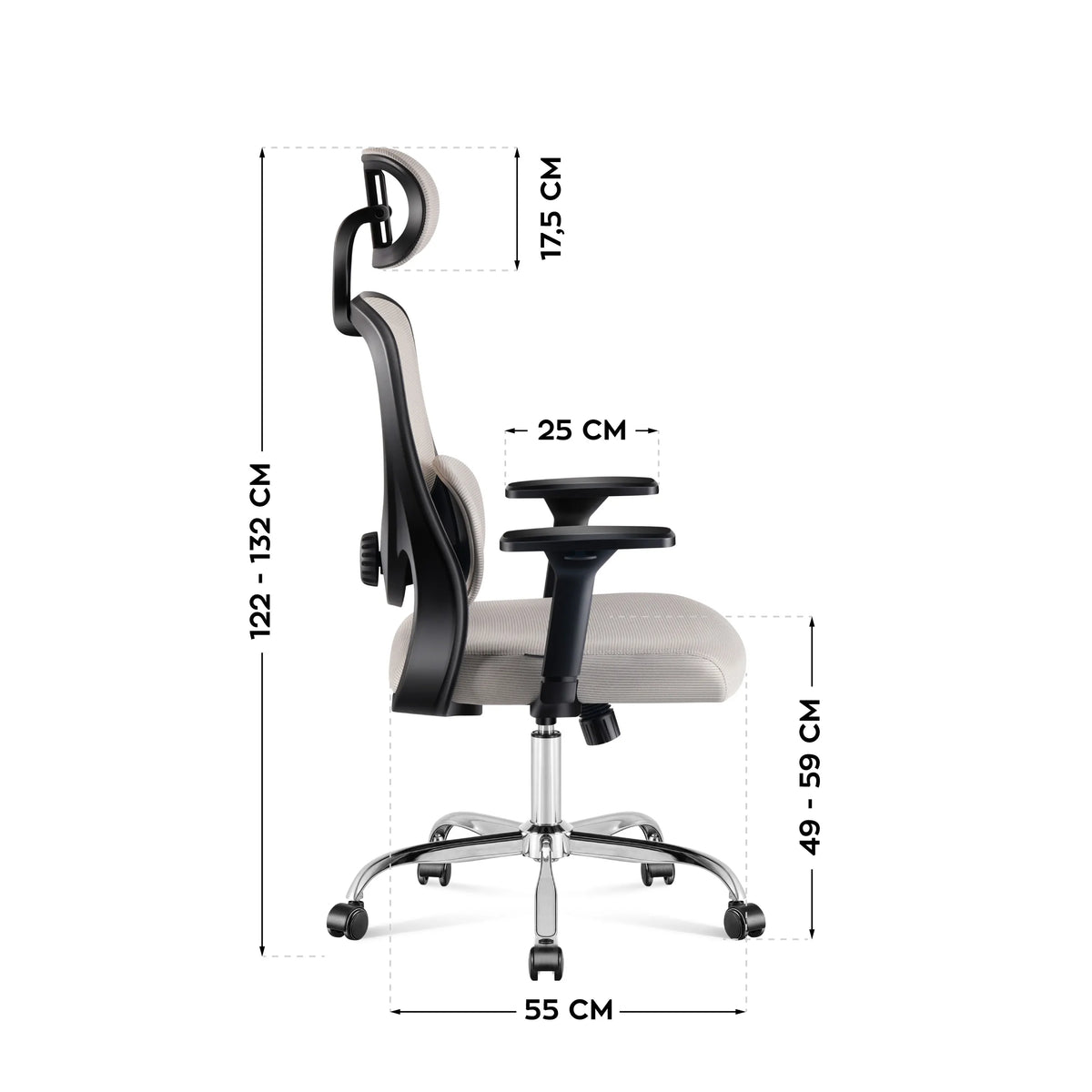 Mark Adler Manager 3.2 Grau ergonomischer Stuhl