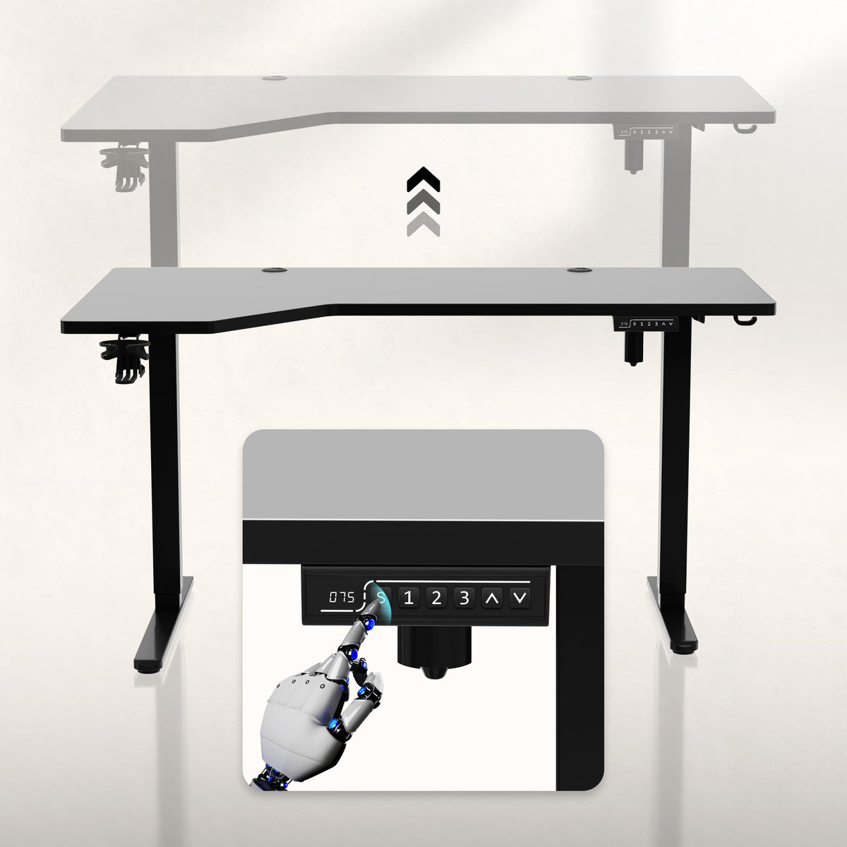 LED-Bedienfeld mit Einstellspeicher