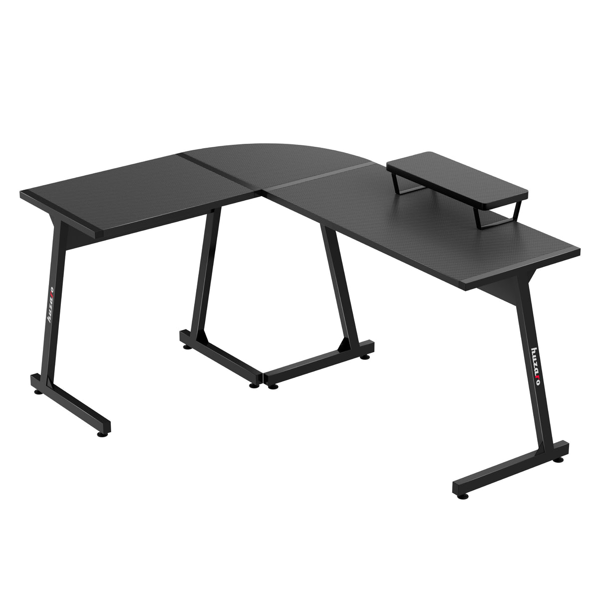 Huzaro Hero 6.0 Eck-Gaming-Schreibtisch schwarz