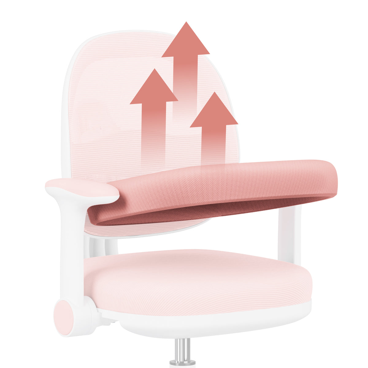 Ergonomischer Schreibtischstuhl für Kinder Mark Adler Junior 3.6 Pink