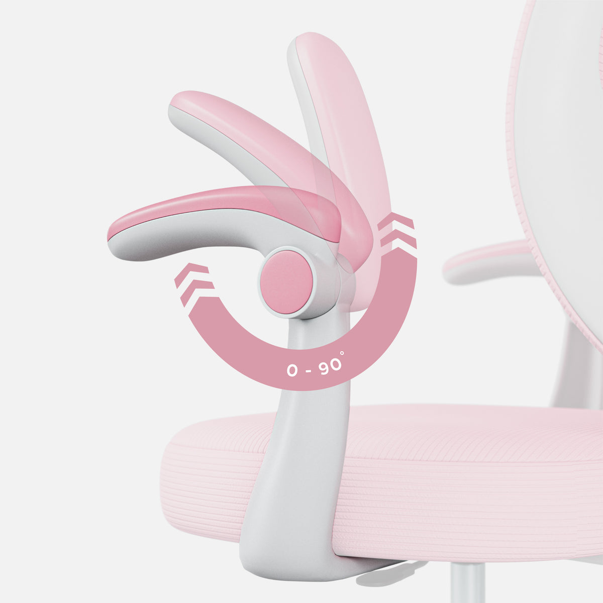 Drehstuhl für Kinder Mark Adler Junior 3.1 Pink