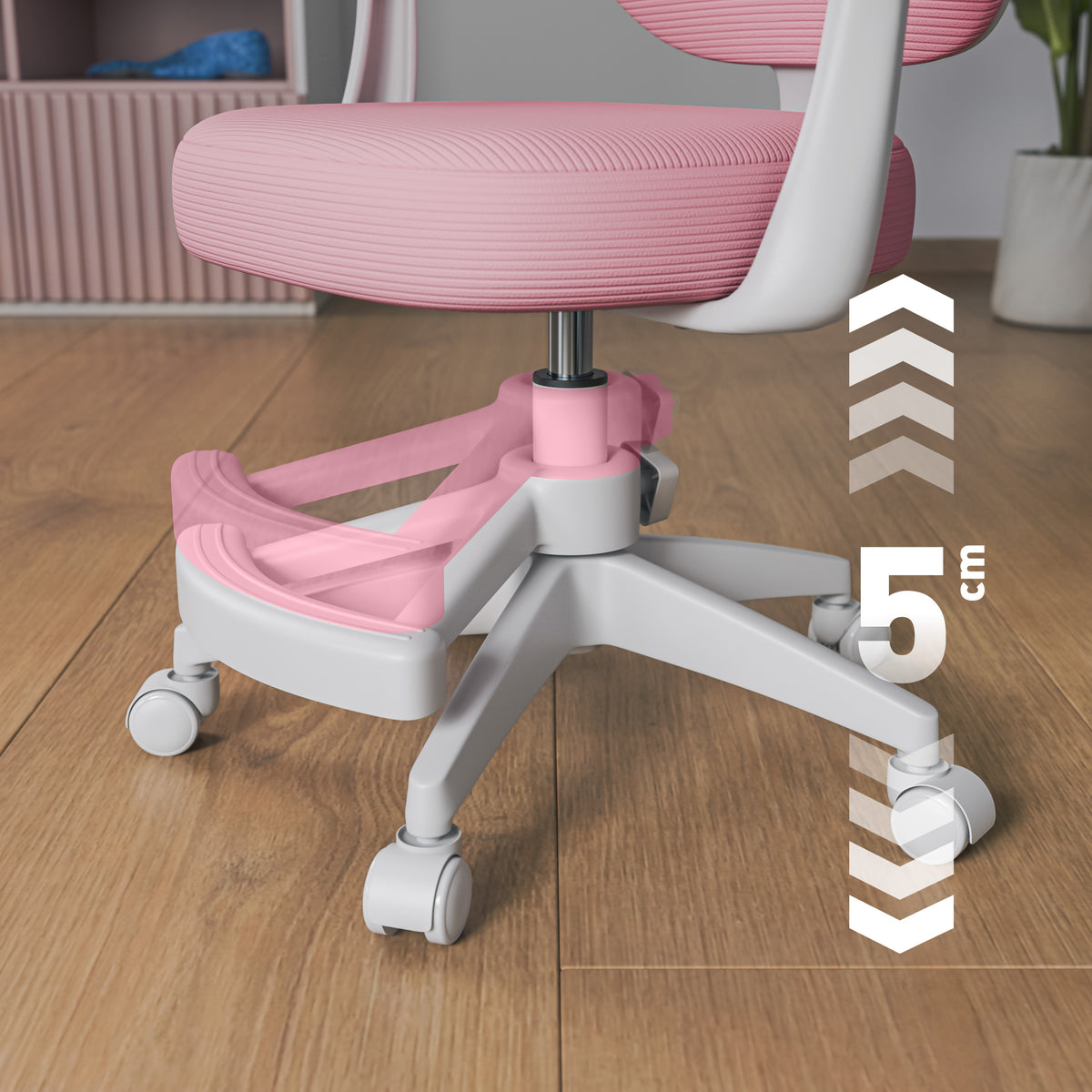 Drehstuhl für Kinder Mark Adler Junior 3.1 Pink