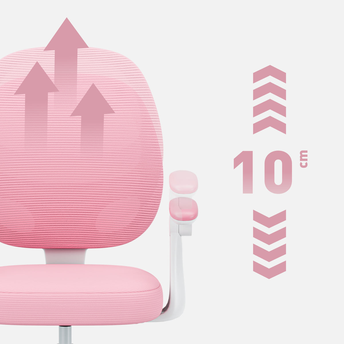 Drehstuhl für Kinder Mark Adler Junior 3.1 Pink