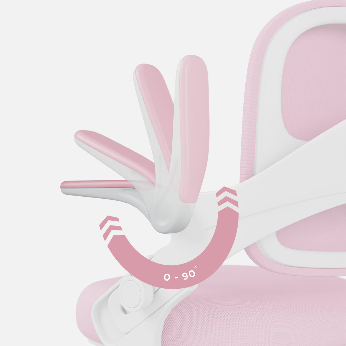 Kinderschreibtischstuhl Mark Adler Junior 4.3 Pink