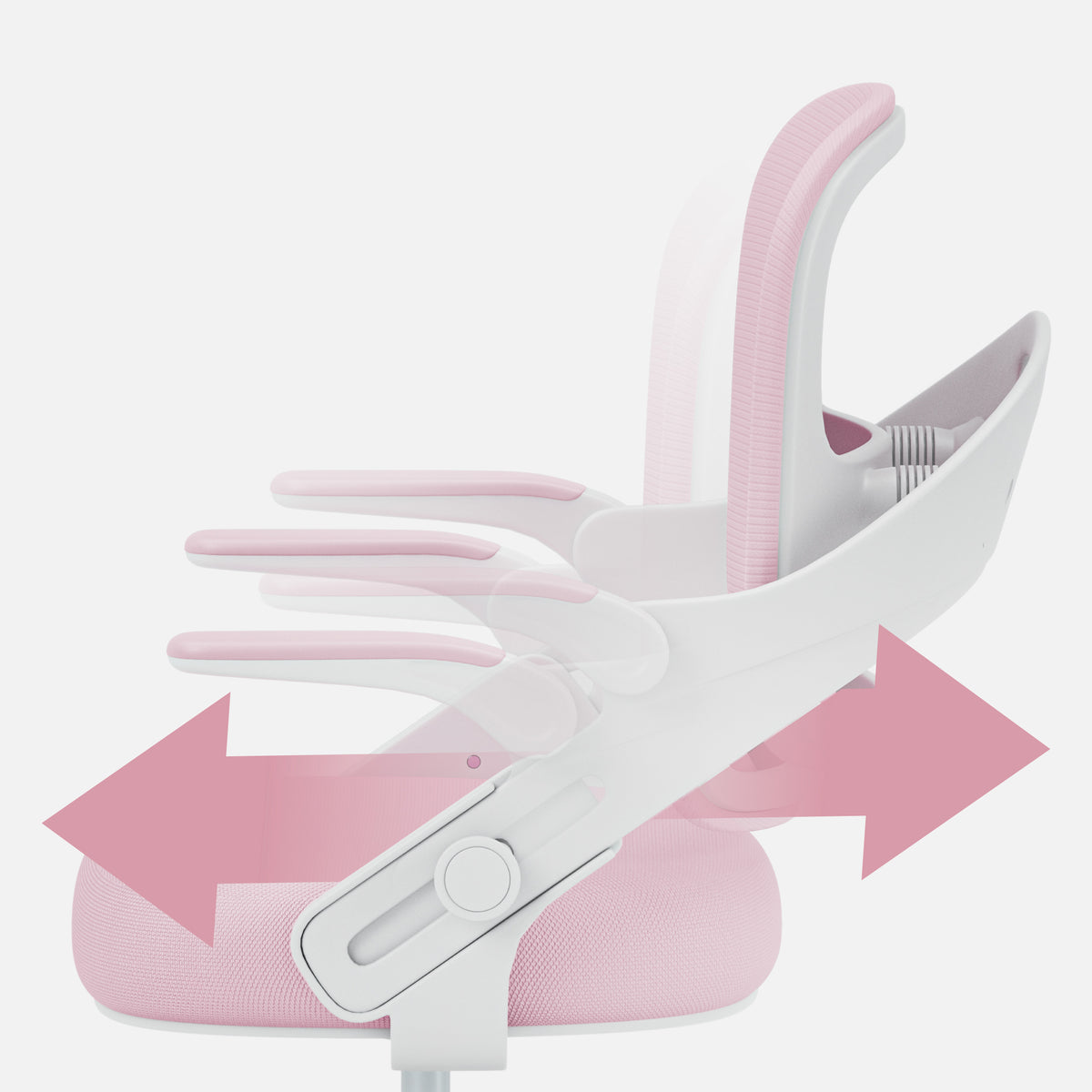 Kinderschreibtischstuhl Mark Adler Junior 4.3 Pink