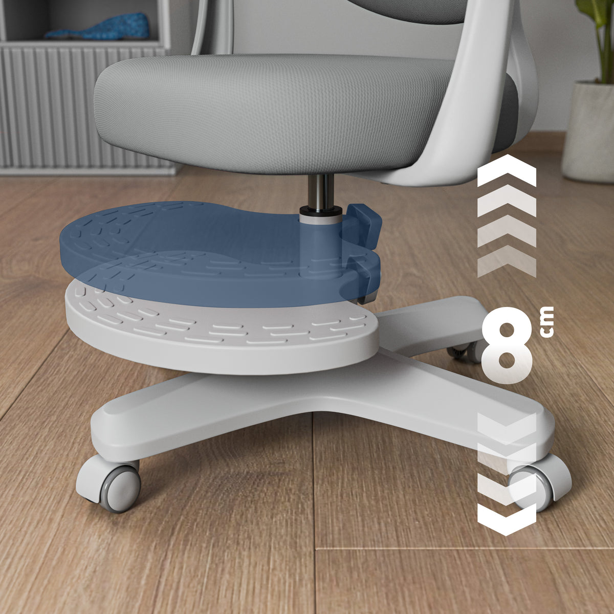 Mark Adler Junior 4.6 Grau ergonomischer Kinderstuhl