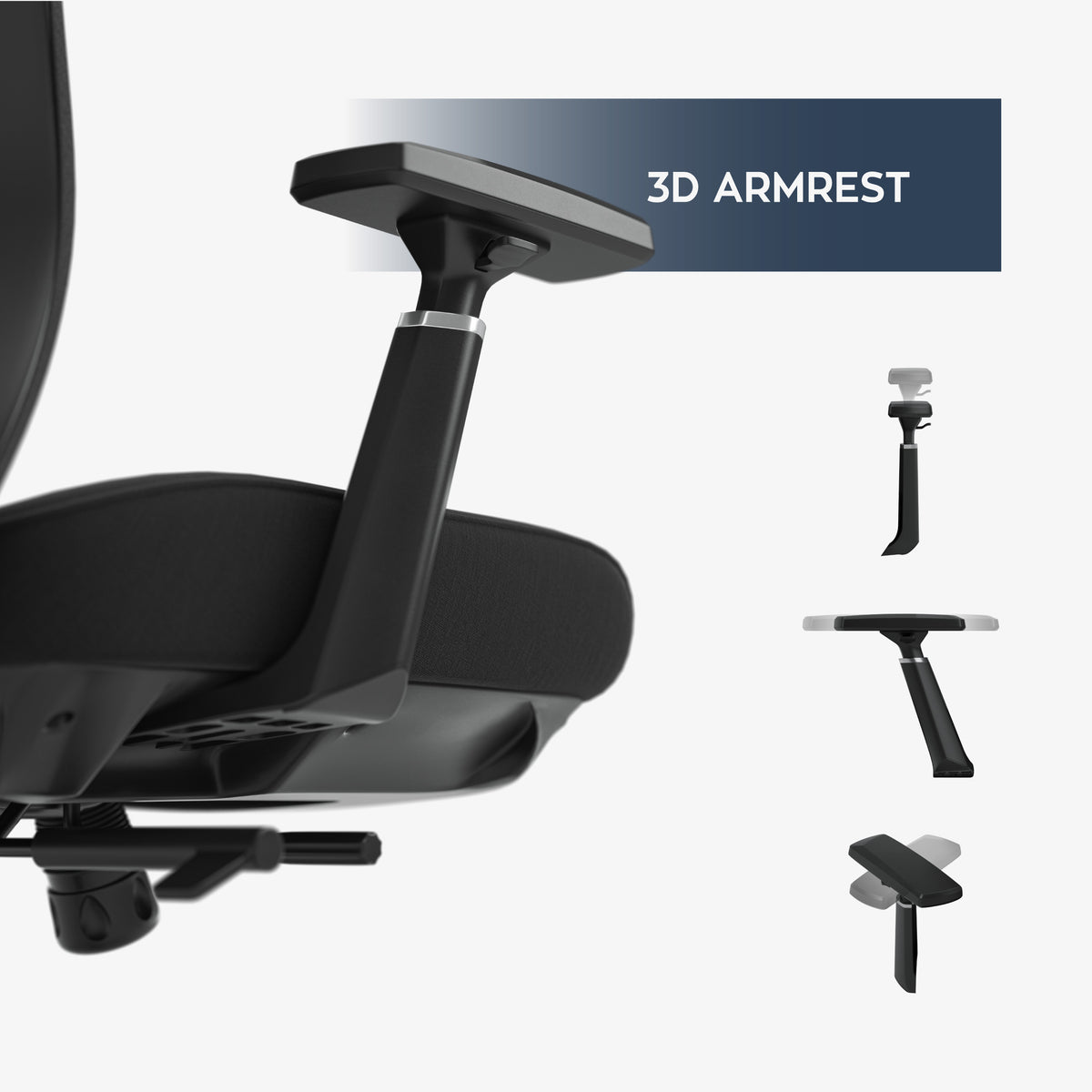Bürostuhl mit Massage Mark Adler Leadpro 6.0 Black