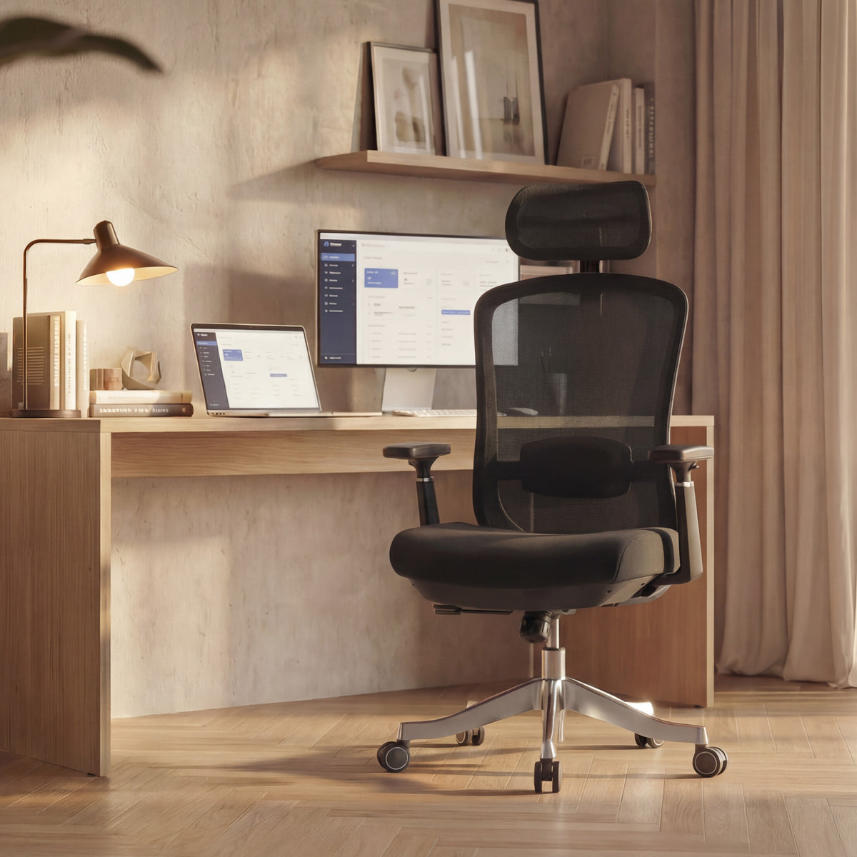 Bürostuhl mit Massage Mark Adler Leadpro 6.0 Black