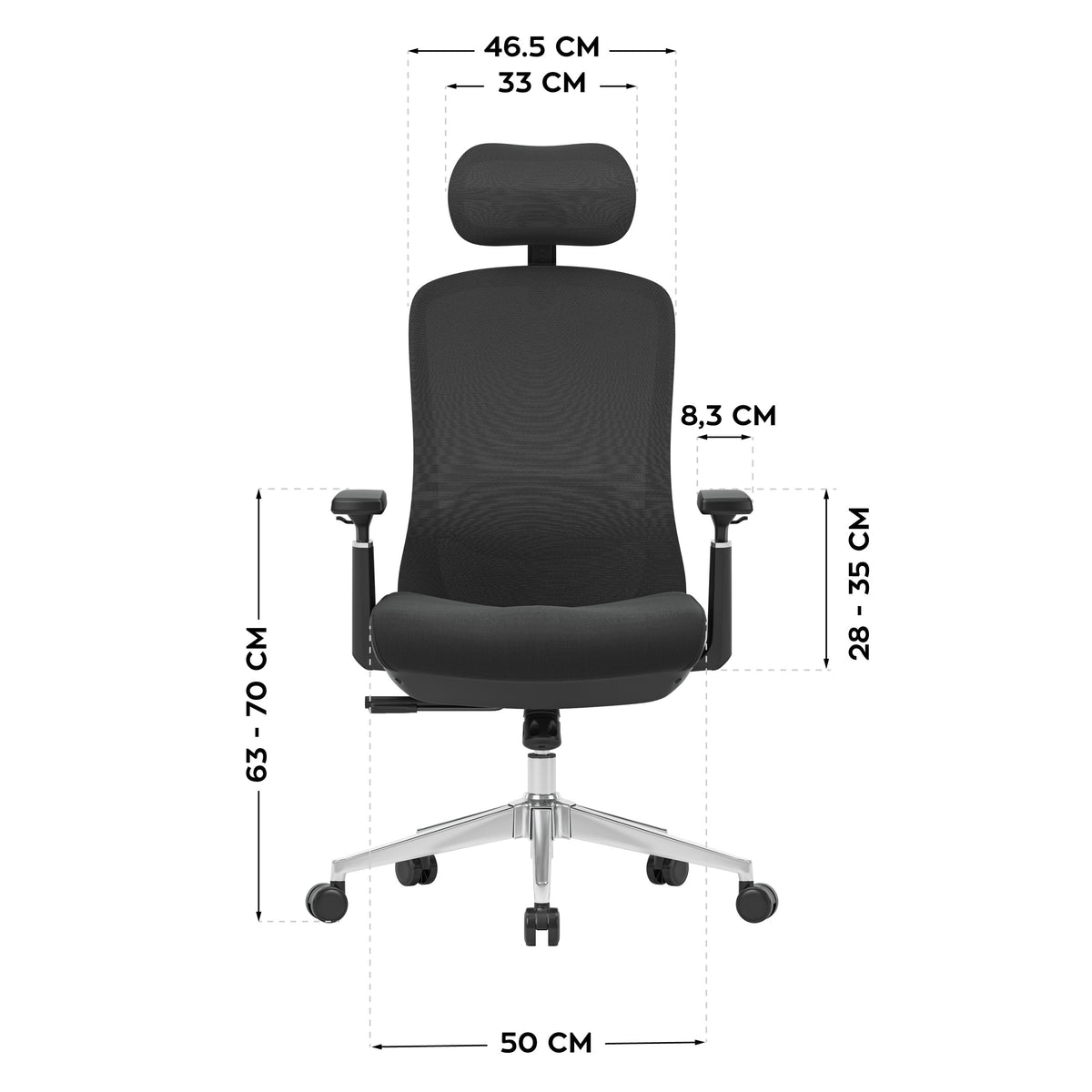 Bürostuhl mit Massage Mark Adler Leadpro 6.0 Black