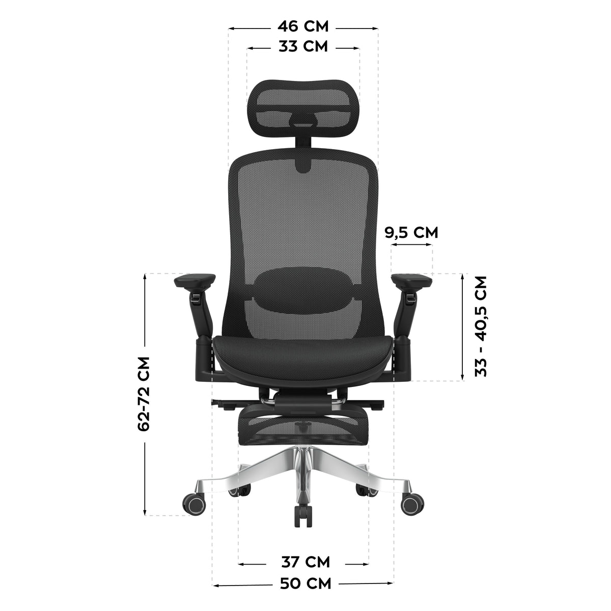Ergonomischer Massagesessel Mark Adler Leadpro 8.7 Black