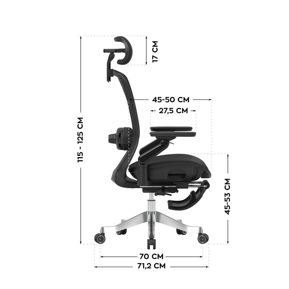 Ergonomischer Massagesessel Mark Adler Leadpro 8.7 Black