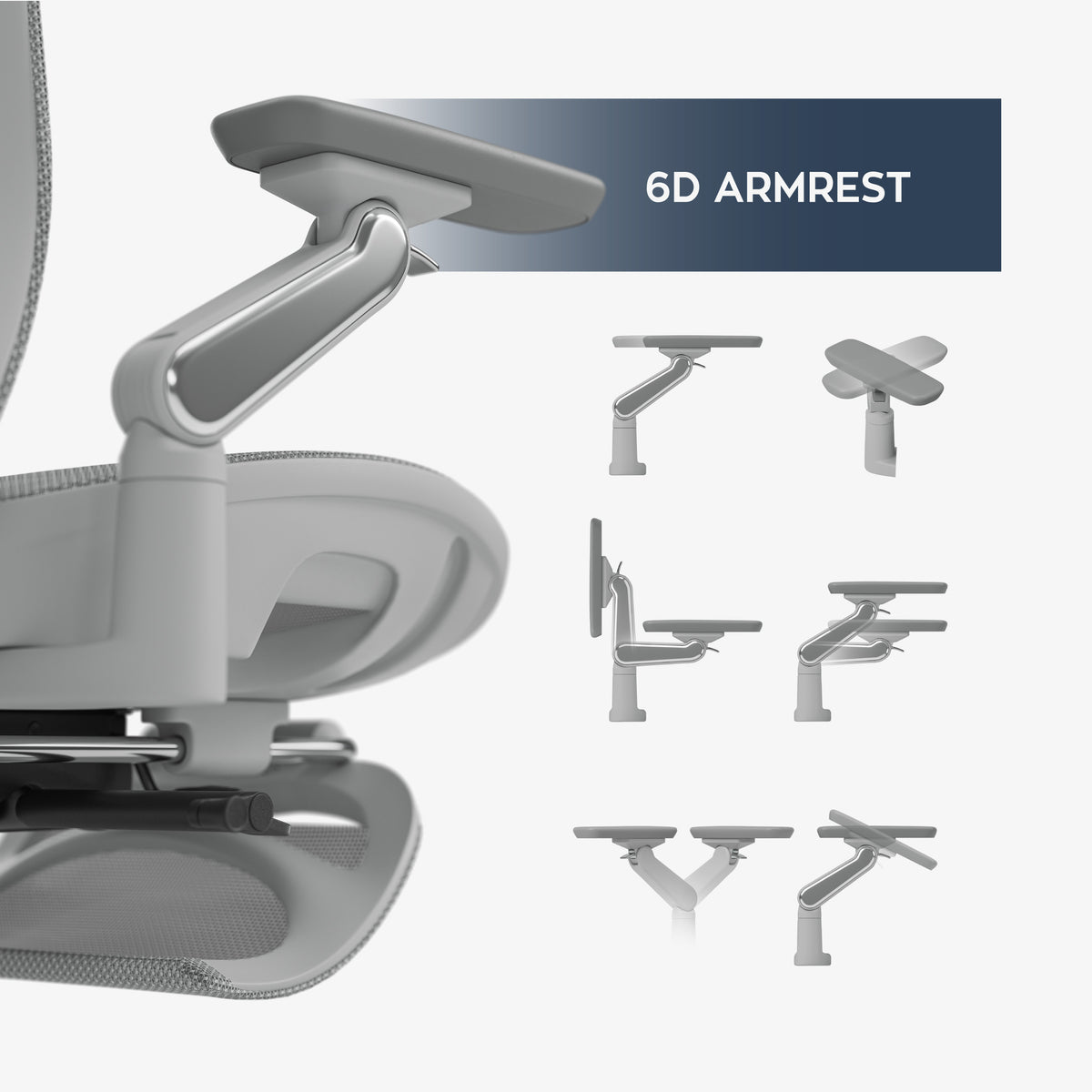 Ergonomischer Massagesessel Mark Adler Leadpro 8.7 Grey