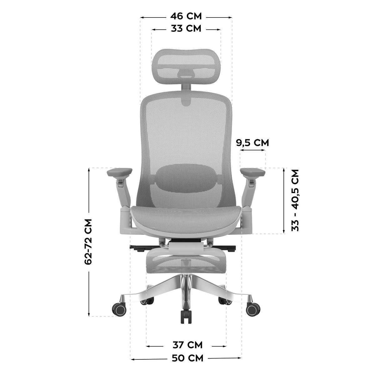 Ergonomischer Massagesessel Mark Adler Leadpro 8.7 Grey