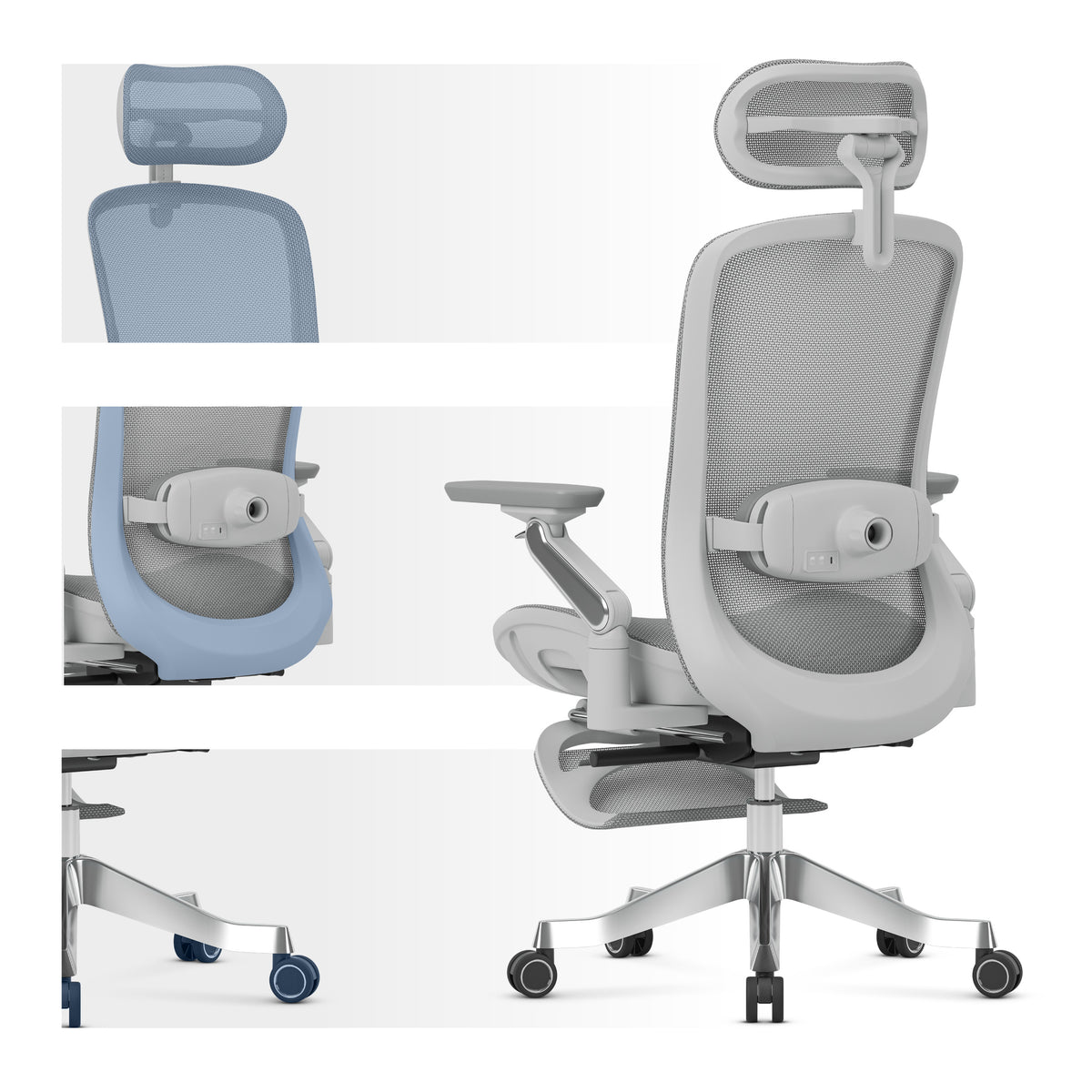 Ergonomischer Massagesessel Mark Adler Leadpro 8.7 Grey