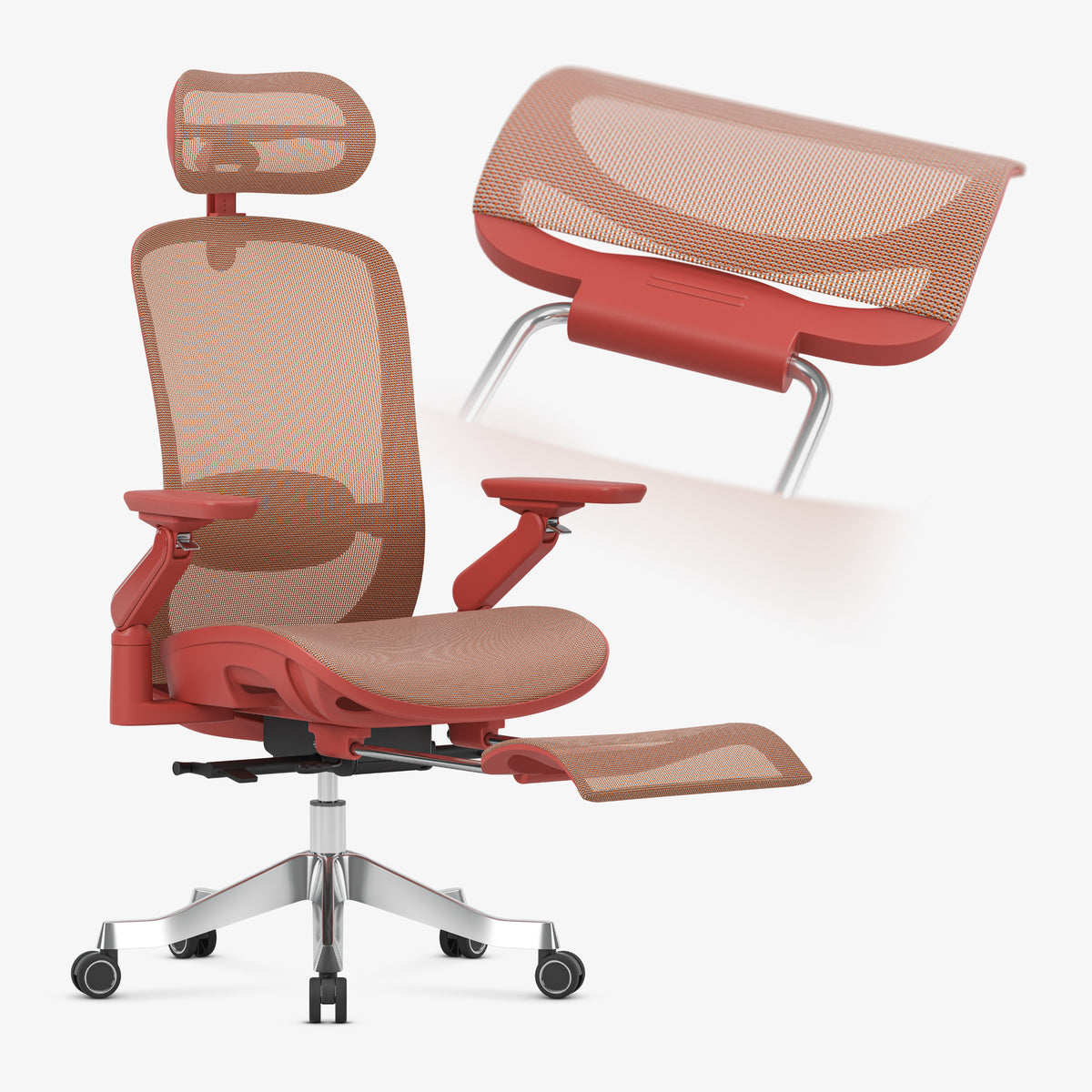 Ergonomischer Massagesessel Mark Adler Leadpro 8.7 Rot
