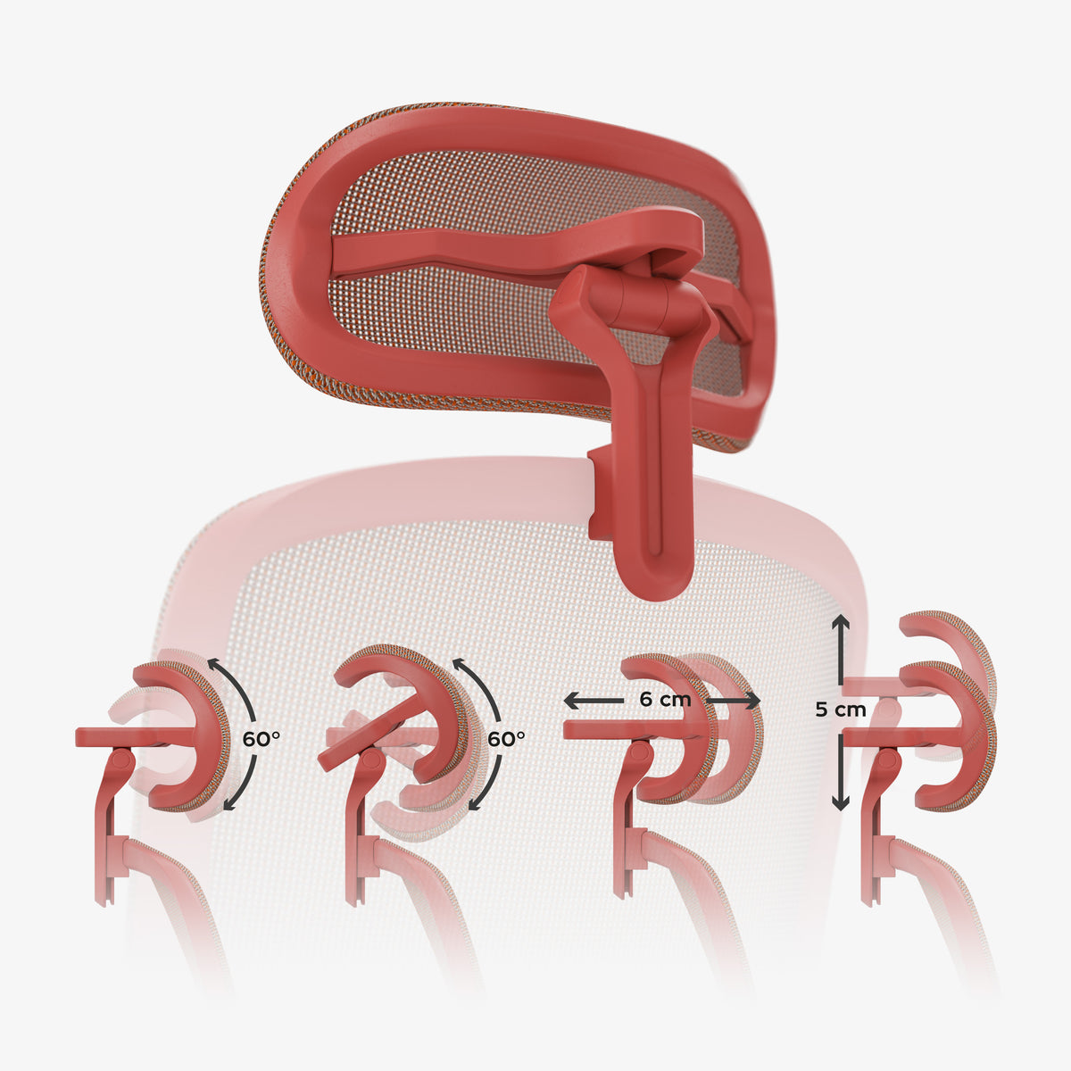 Ergonomischer Massagesessel Mark Adler Leadpro 8.7 Rot