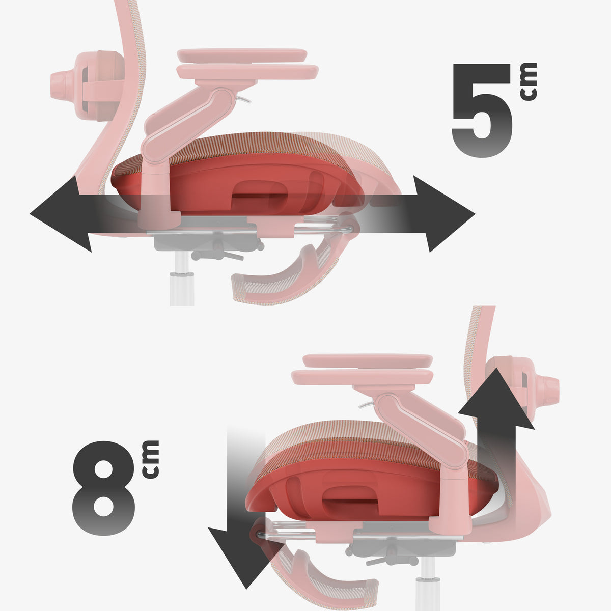 Ergonomischer Massagesessel Mark Adler Leadpro 8.7 Rot