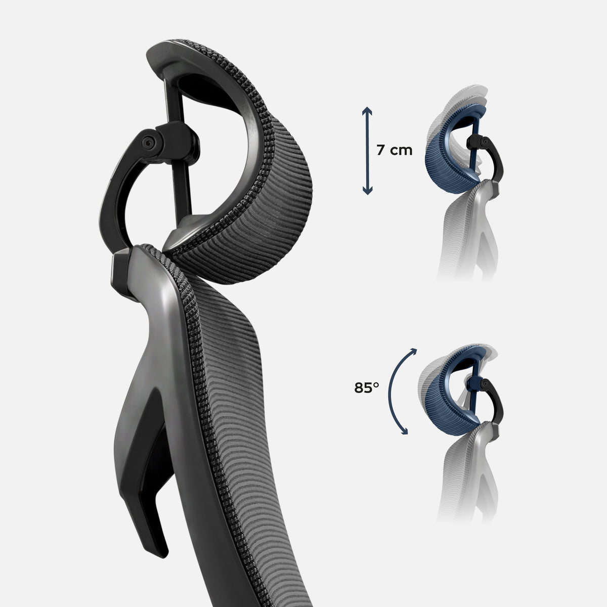 Ergonomischer Bürostuhl Mark Adler Manager 2.6 Schwarz