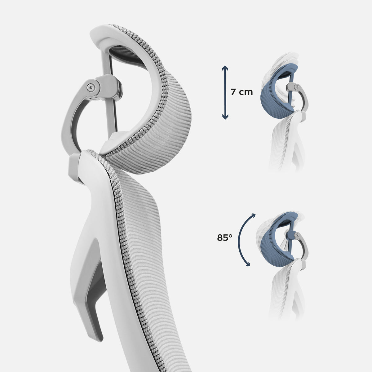 Ergonomischer Bürostuhl Mark Adler Manager 2.6 Grau