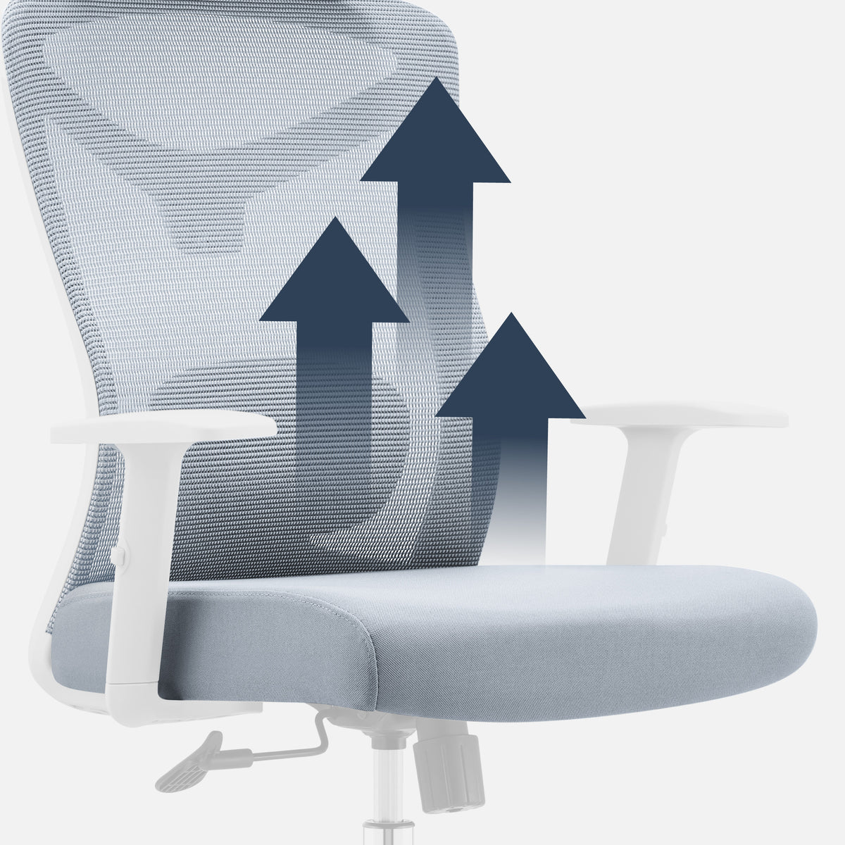 Ergonomischer Bürostuhl Mark Adler Manager 2.6 Grau