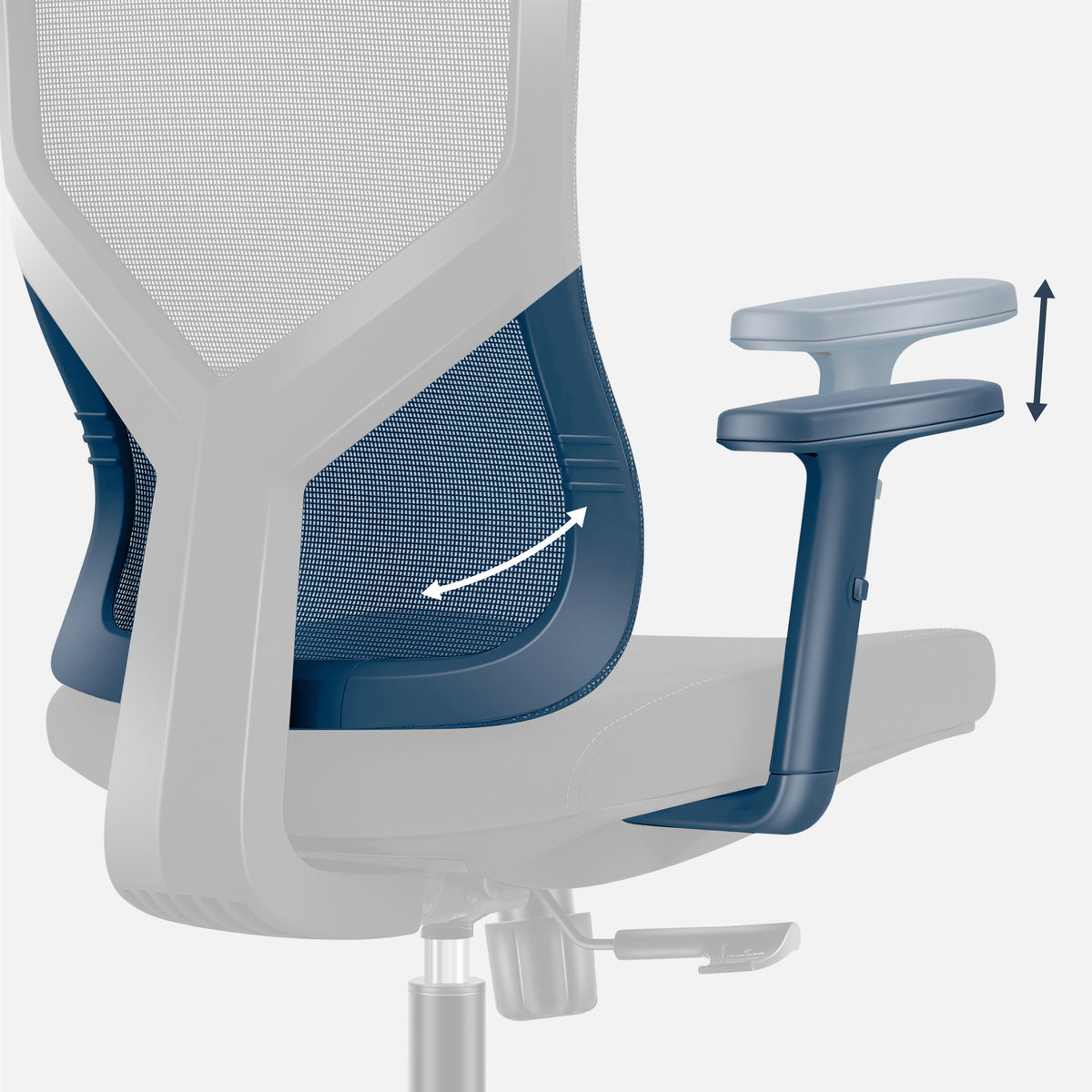 Bequemer ergonomischer Sessel