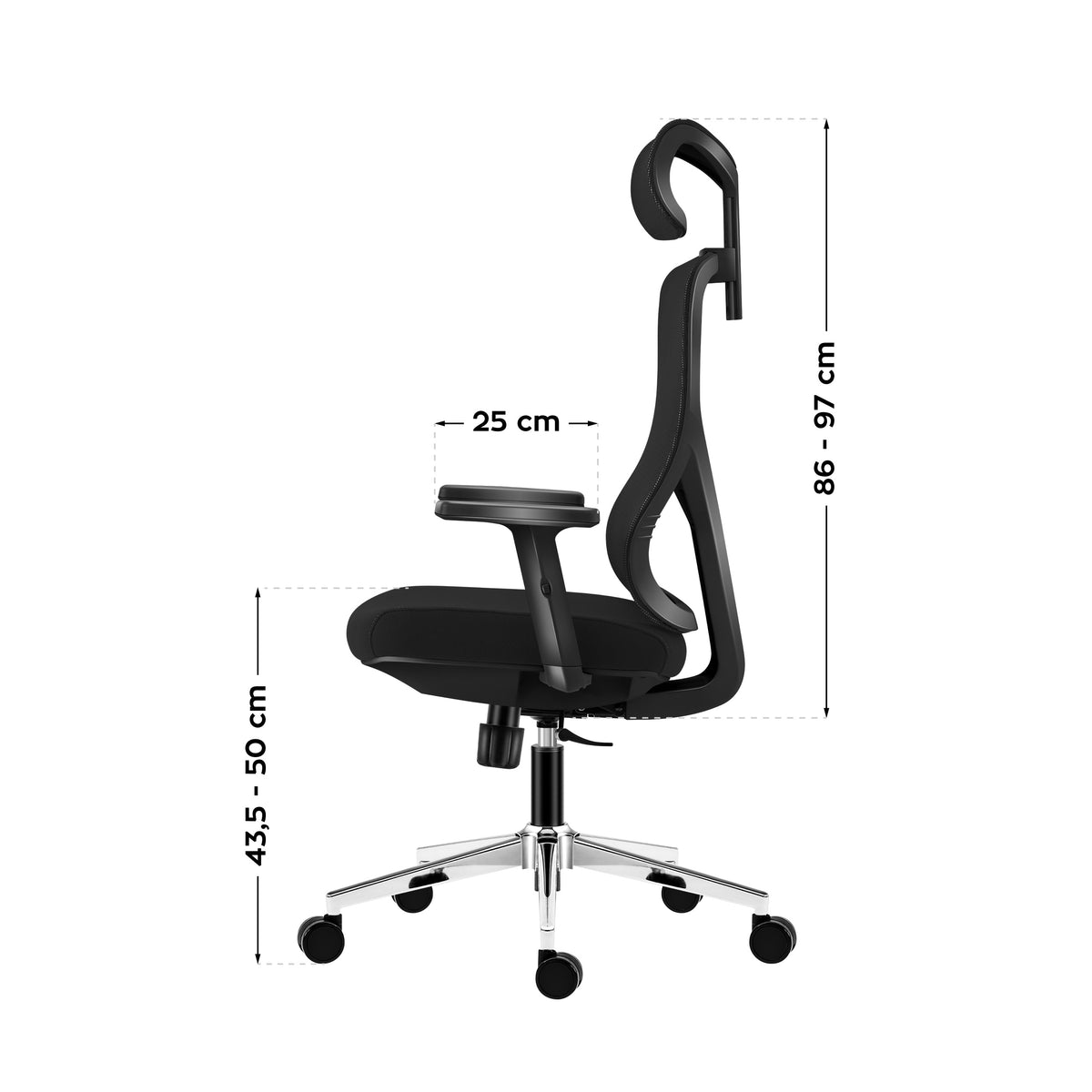 Mark Adler Manager 3.3 Schwarz Ergonomischer Bürostuhl