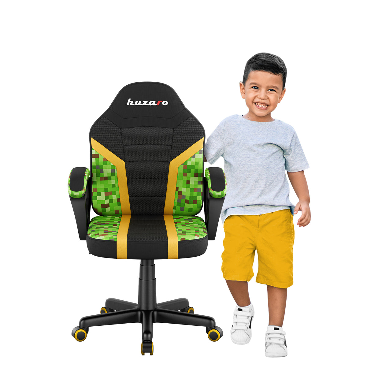 HUZARO RANGER 1.0 Pixel Mesh Gaming-Stuhl für Kinder