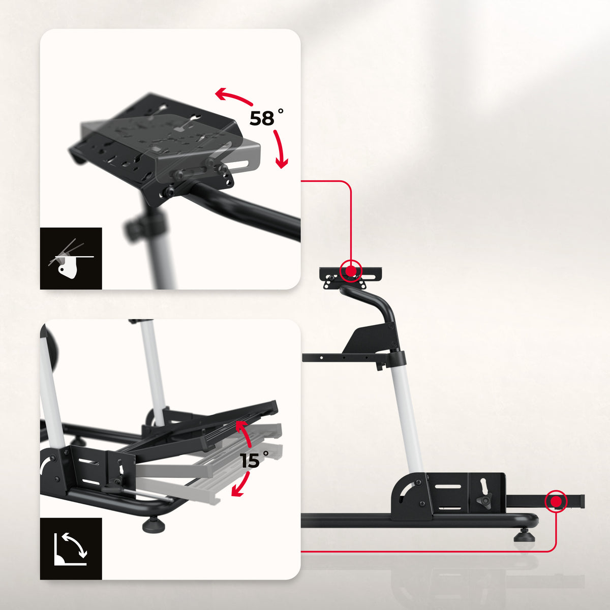 Huzaro Speed 5.5 Sim-Racing-Cockpit