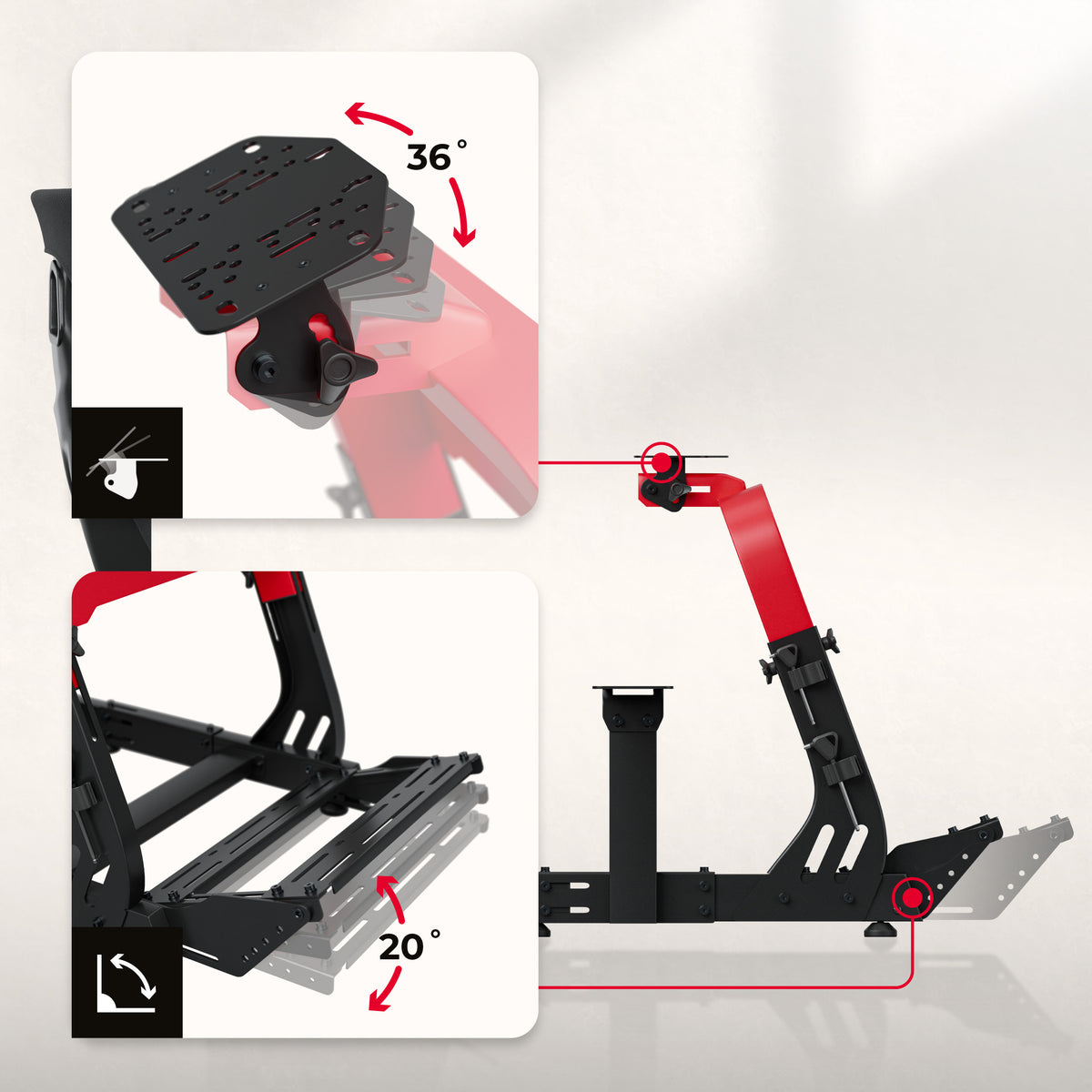 Huzaro Speed 8.3 Sim Racing Cockpit
