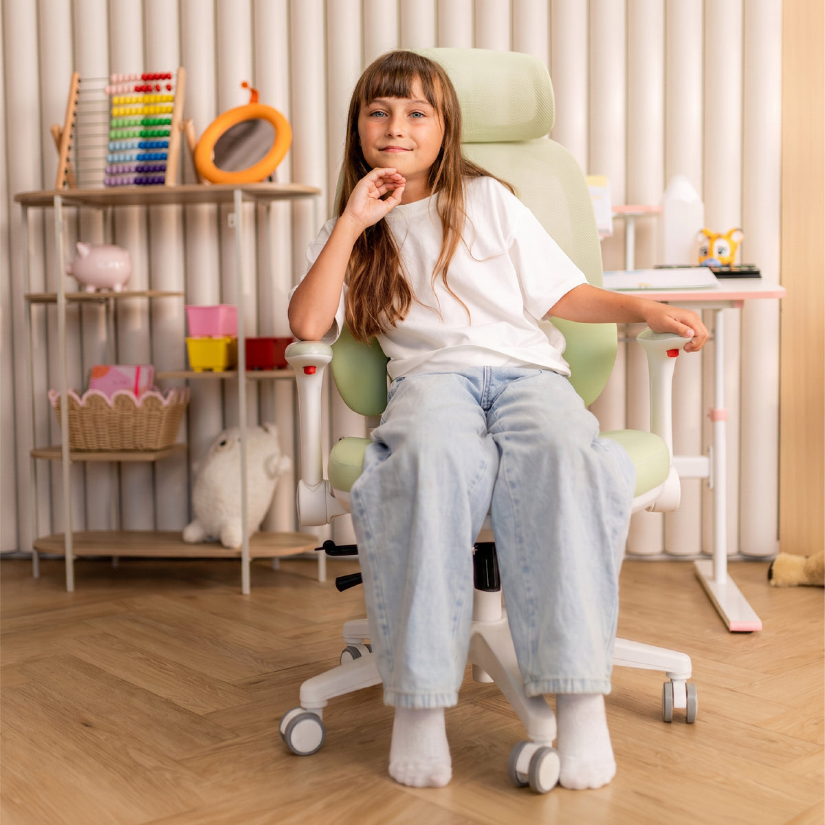 Mark Adler Junior 6.3 Grün ergonomischer Kinderstuhl